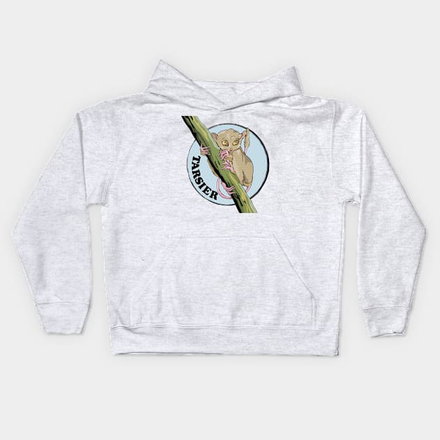 Tarsier Kids Hoodie by mailboxdisco